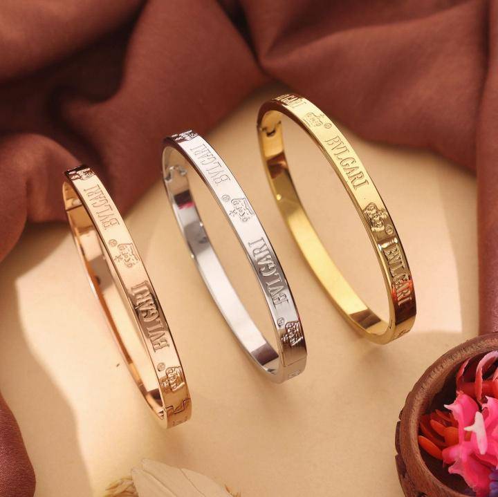 3pcs set stainless steel women bracelet 400 Imitation jewellery Hyderabad wholesale